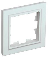 Рамка универсальная IEK Brite РУ-1-БрЖ 1-м. жемчуг  картинка